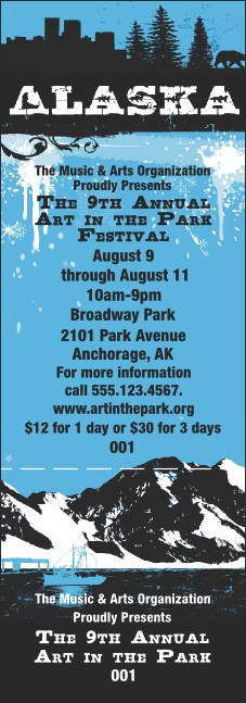 Alaska General Admission Ticket Product Front