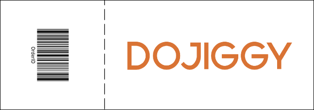 Hockey Faceoff Event Ticket Product Back