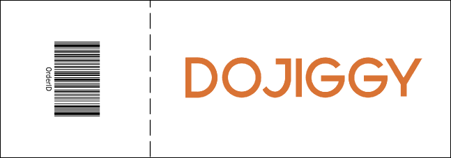 Hip Hop Graffiti Event Ticket Product Back