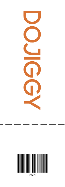 Homeless & Hungry Event Ticket Product Back