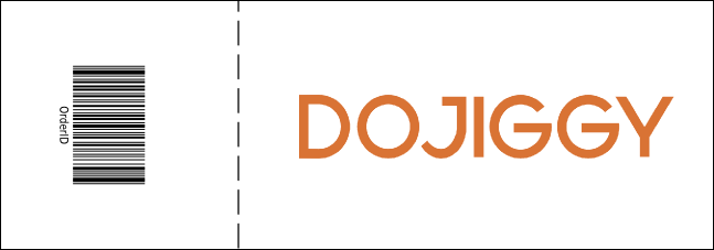 Roller Derby Legs Event Ticket Product Back