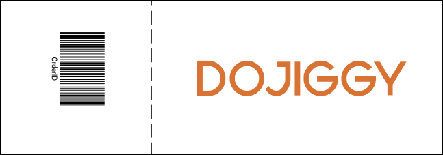 School Tree Event Ticket Product Back