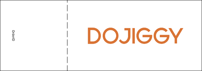 Buddha Statue Event Ticket Product Back