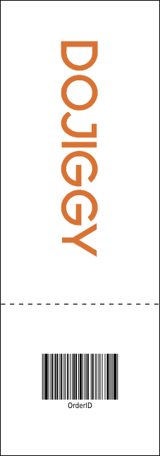 Santa Lineup Event Ticket Product Back