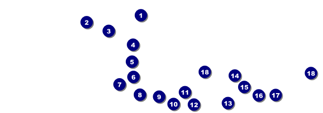 Day of the Dead Event Ticket Front Field Markers