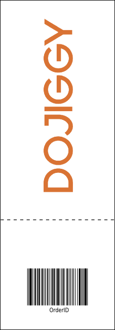 Roaring 20s Event Ticket Product Back