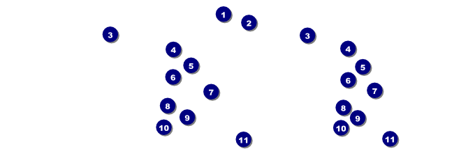 Reggae Event Ticket Front Field Markers