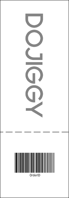 Volleyball General Admission Ticket 001 Product Back