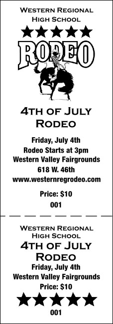 General Admission Rodeo Ticket