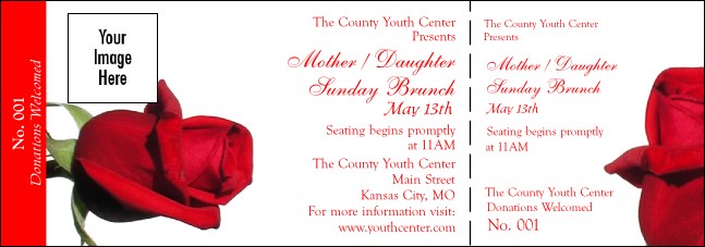 Roses Ticket Product Front