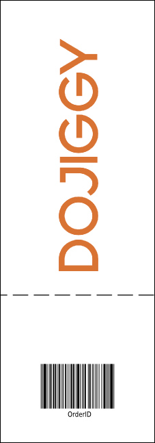 Sports Ticket 003 Product Back