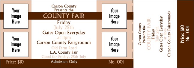 General Concert Ticket 110 Product Front