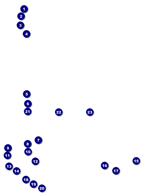 Lotus Flower Invitation Front Field Markers