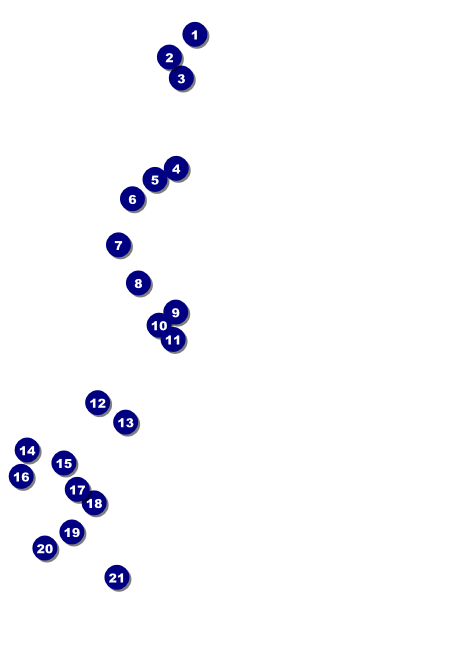 Little Rock Invitation Front Field Markers