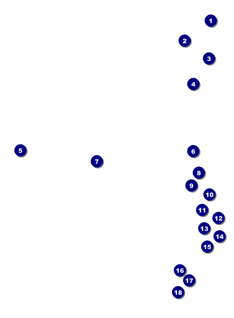 Milwaukee Invitation (Black and White) Front Field Markers