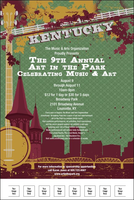 Kentucky Poster Product Front