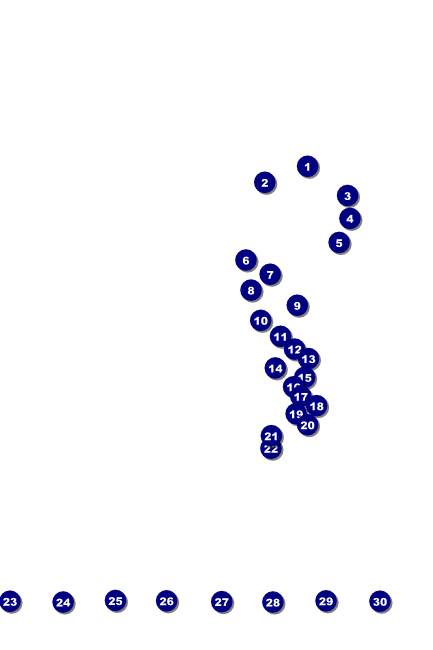 Maryland Poster Front Field Markers