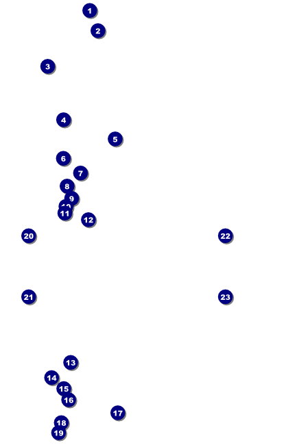Stage Lights Poster Front Field Markers