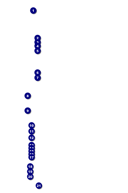 Rochester Poster Front Field Markers