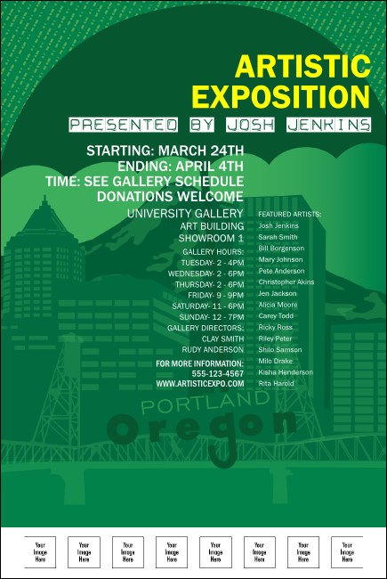 Portland Poster Product Front