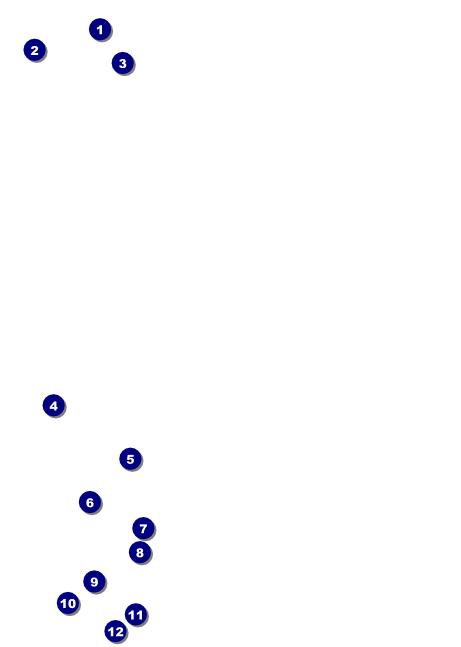 Demon Explosion Postcard Front Field Markers