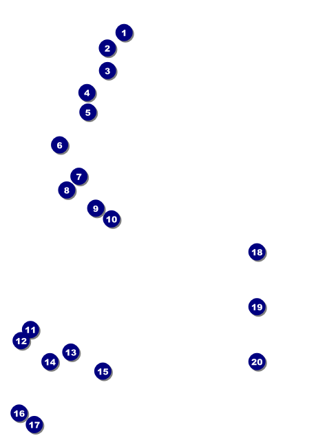 Tampa Bay Postcard Front Field Markers