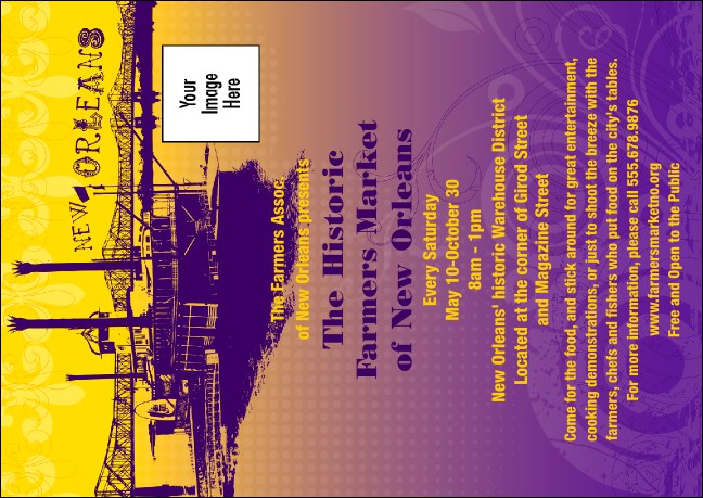 New Orleans Postcard Product Front