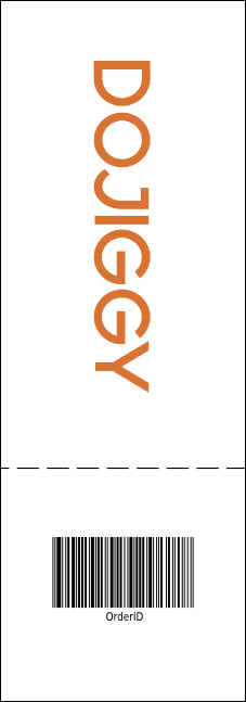 Fishing and Hunting Expo Raffle Ticket Product Back