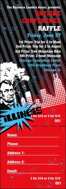 Illinois Raffle Ticket