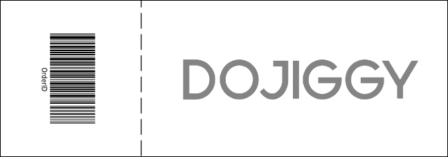 Dream Car Raffle Ticket BW Product Back