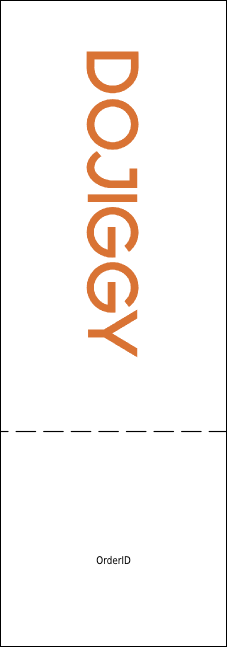 Galaxy Hip Hop Raffle Ticket Product Back