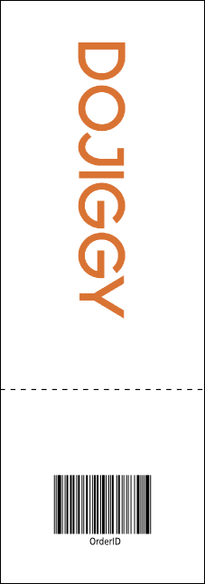 Basketball Court Raffle Ticket Product Back