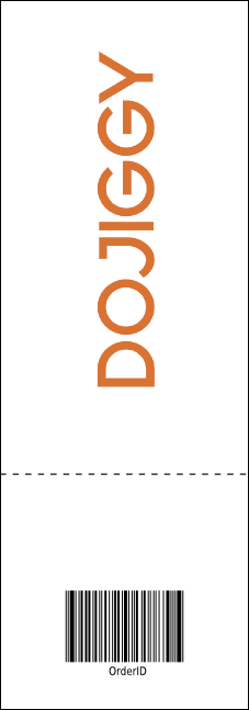 Comedy Spirals Raffle Ticket Product Back