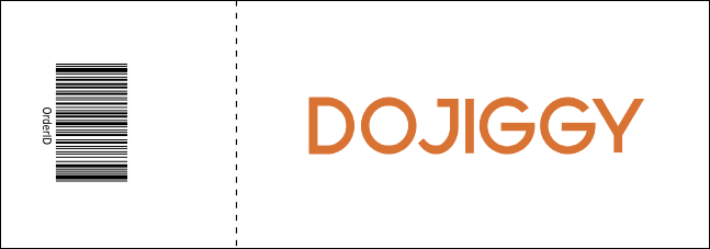 Crash Zone Raffle Ticket Product Back