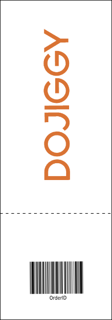 El Paso Raffle Ticket Product Back