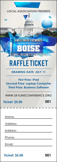 Boise Raffle Ticket