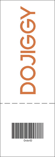 Christmas Tree Raffle Ticket 001 Product Back