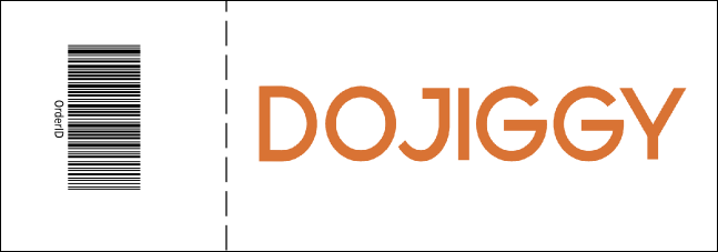 Celebration Raffle Ticket 001 Product Back