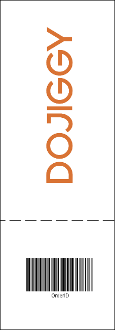 Basketball Raffle Ticket 002 Product Back