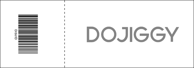 Haunted House Raffle Ticket Product Back