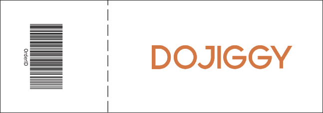 Year Raffle Ticket Red 004 Product Back