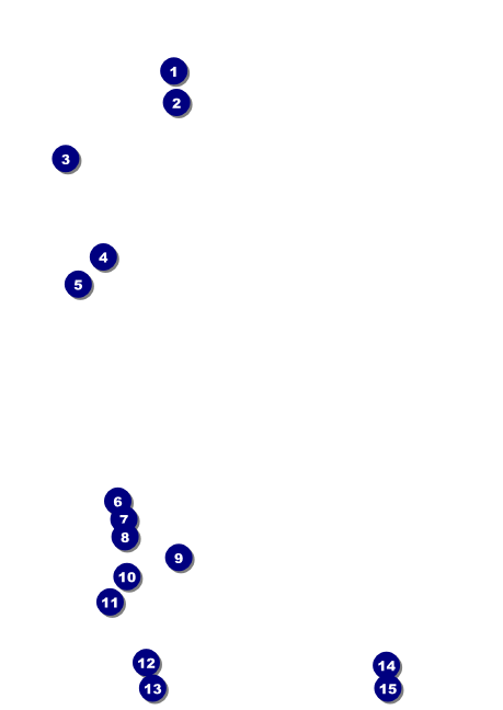 Red Tent Postcard Front Field Markers
