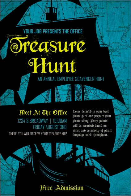 Pirate Ship Poster Product Front