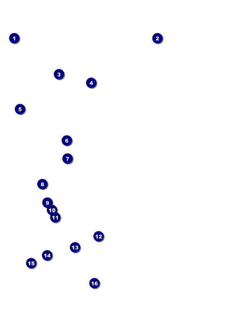 Car Racing Flyer Front Field Markers