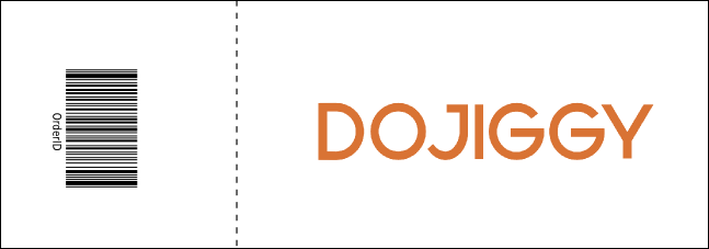 Lacrosse Event Ticket Product Back