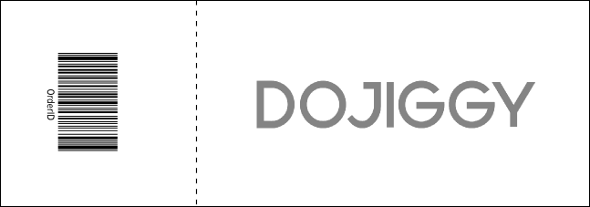 Black History Month Raffle Ticket Product Back