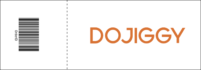 Image Upload Polaroid Event Ticket Product Back