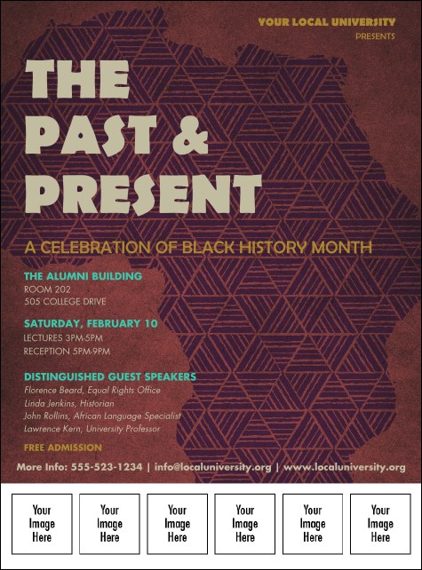 Africa Logo Flyer Product Front