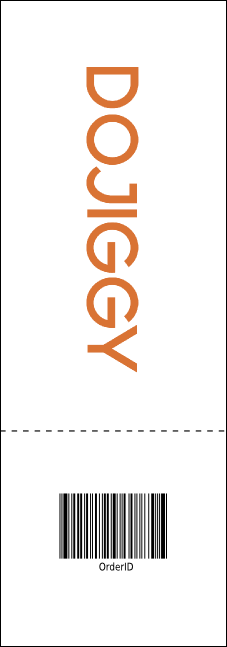 Spring Raffle Ticket Product Back