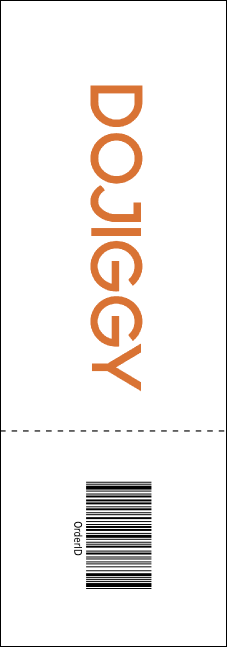 Indian Music Raffle Ticket Product Back